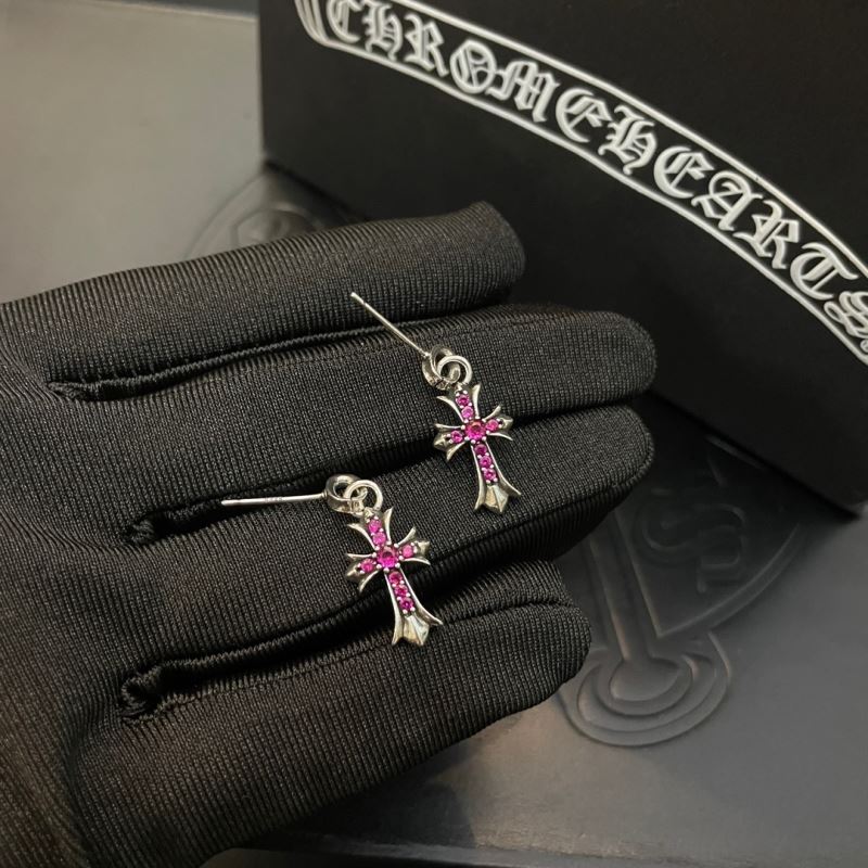 Ch*0me He**ts earrings